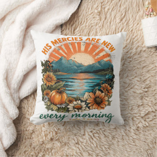 His Mercies Are New... Cushion