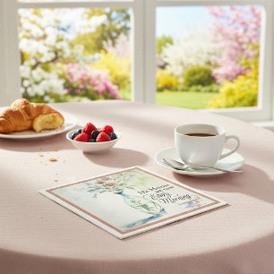 His mercies are new every morning napkin