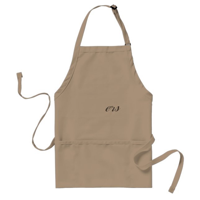 His n Hers Matching Script Lettering Aprons (Front)