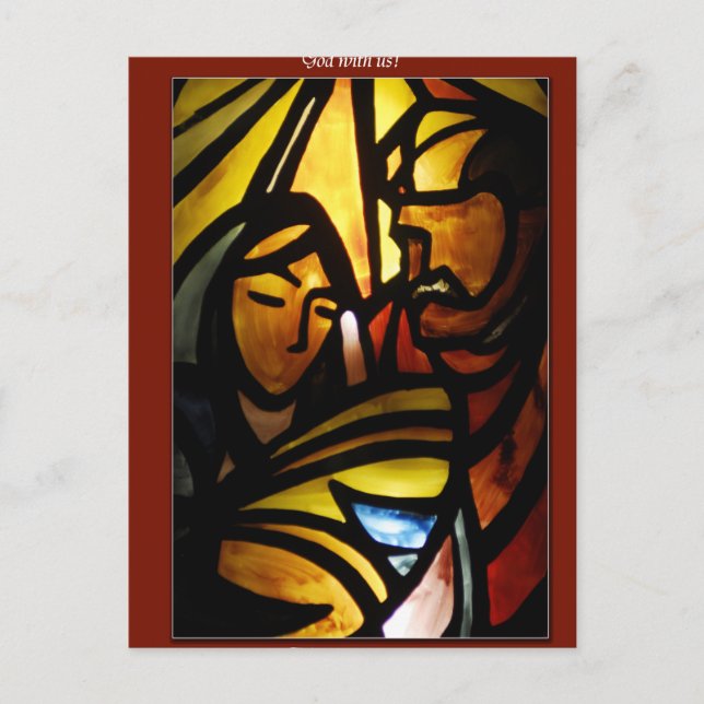 his name shall be emmanuel postcard (Front)