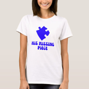 His Perfect Match – Puzzle Love T-Shirt
