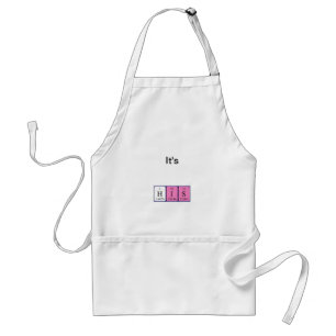 His periodic table name apron
