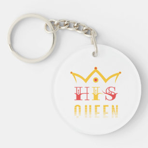 His Queen Key Ring