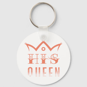 His Queen Key Ring