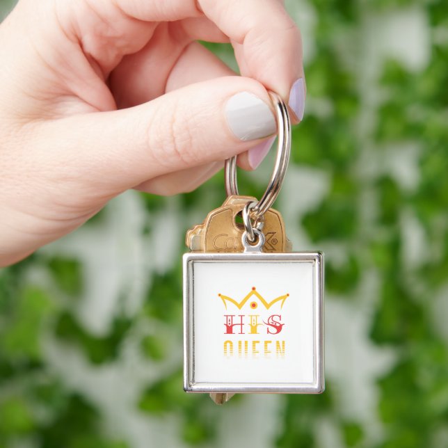 His Queen Key Ring (Hand)
