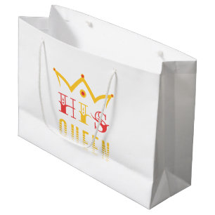His Queen Large Gift Bag