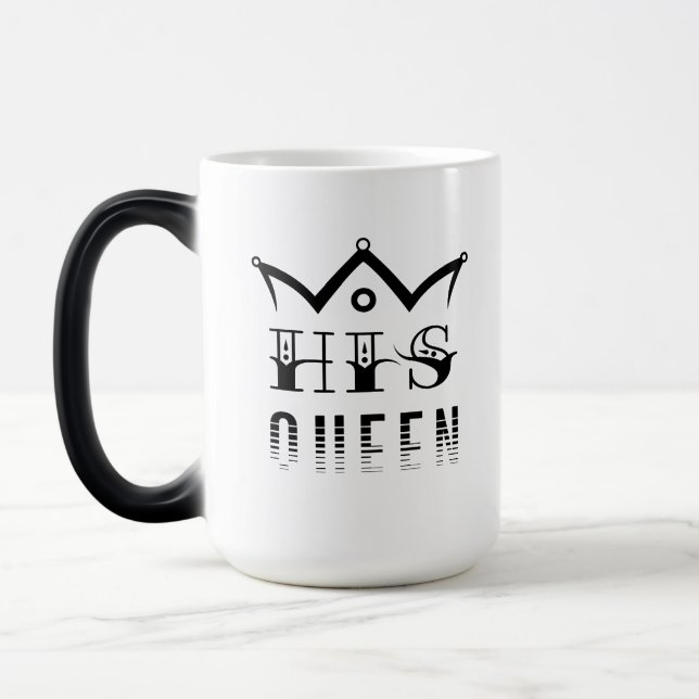 His Queen Magic Mug (Left)