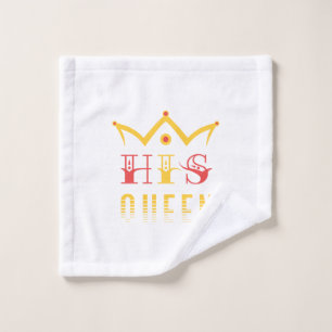 His Queen Wash Cloth