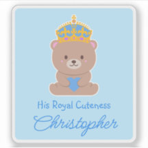His Royal Cuteness | Funny Cute Personalised Baby
