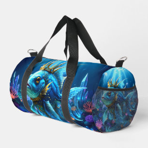 His Royal Fishness  Duffle Bag