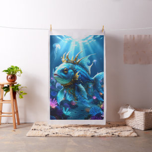 His Royal Fishness Fabric
