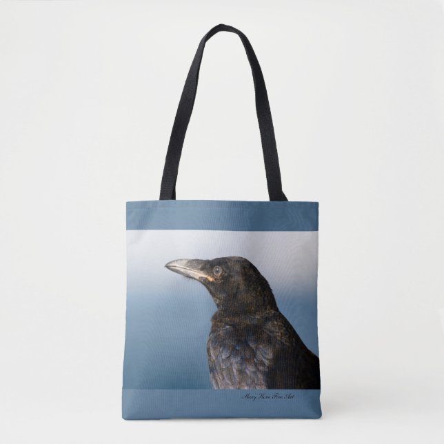 His Royal Raven Tote Bag (Front)