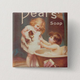 'His Turn Next', from the Pears Annual 15 Cm Square Badge