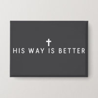 His Way Is Better Christian Jesus Faith Gift