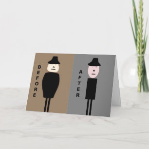 His Weight Loss Encouragement Before After Card