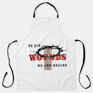 his wounds  apron