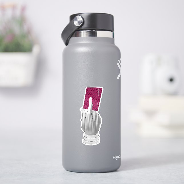 Hisoka’s hand with card (HydroFlask)