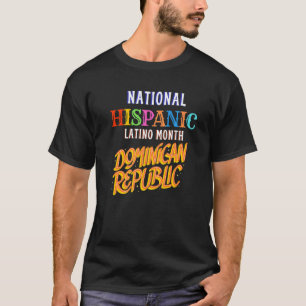 Hispanic Ceremony Month Prideful Latin Spanish Ami T-Shirt