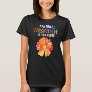 Hispanic Ceremony Month Prideful Latin Spanish Ami T-Shirt
