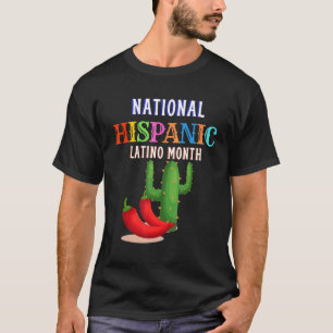 Hispanic Ceremony Month Prideful Latin Spanish Ami T-Shirt