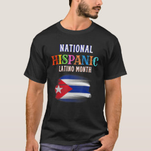Hispanic Ceremony Month Prideful Latin Spanish Ami T-Shirt