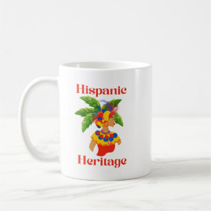 Hispanic Heritage Hispanic Woman Coffee Mug