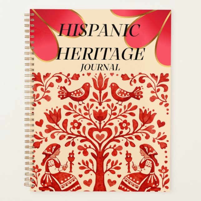 Hispanic Heritage Journal Planner (Front)