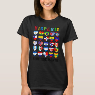 Hispanic Heritage Month 2022 National Latino Count T-Shirt