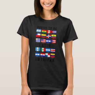 Hispanic Heritage Month 2022 National Latino Count T-Shirt