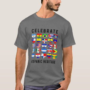 Hispanic Heritage Month 2022 National Latino Count T-Shirt