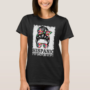 Hispanic Heritage Month all Countries Flags women T-Shirt
