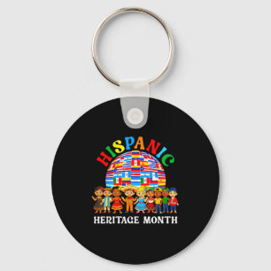 Hispanic Heritage Month All Latin Countries Boys G Key Ring