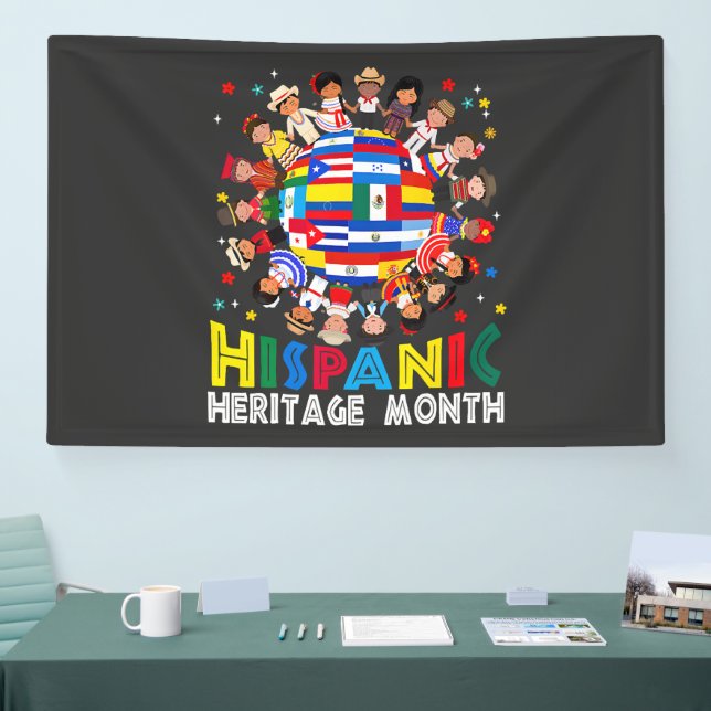 Hispanic Heritage Month Banner (Tradeshow)