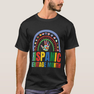 Hispanic Heritage Month Celebration Apparel. T-Shirt