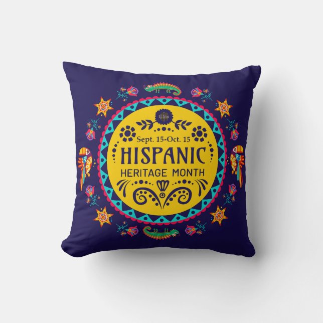 Hispanic Heritage Month Cushion (Front)