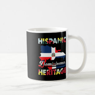 Hispanic Heritage Month Dominican Republic Flag Do Coffee Mug