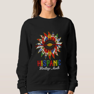 Hispanic Heritage Month, Hispanic Countries Flags  Sweatshirt