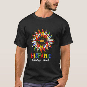 Hispanic Heritage Month, Hispanic Countries Flags T-Shirt