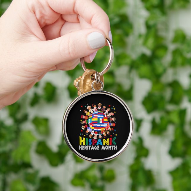 Hispanic Heritage Month Key Ring (Hand)