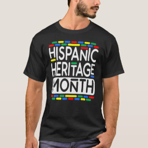 Hispanic Heritage Month Latino Countries Flags T S T-Shirt