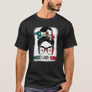 Hispanic Heritage Month Mexican Girl Women Kids M T-Shirt