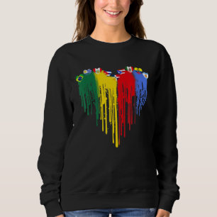 Hispanic Heritage Month Proud Latino Latina Men Wo Sweatshirt