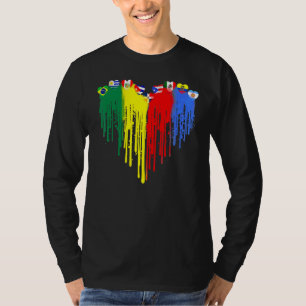 Hispanic Heritage Month Proud Latino Latina Men Wo T-Shirt