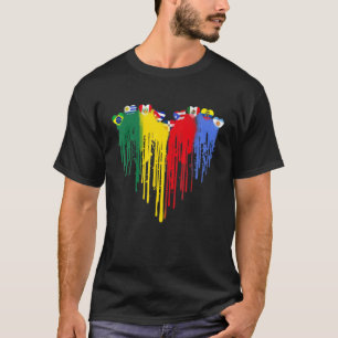 Hispanic Heritage Month Proud Latino Latina Men Wo T-Shirt