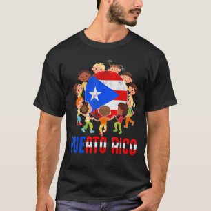 Hispanic Heritage Month Shirt Puerto Rico Kids Boy