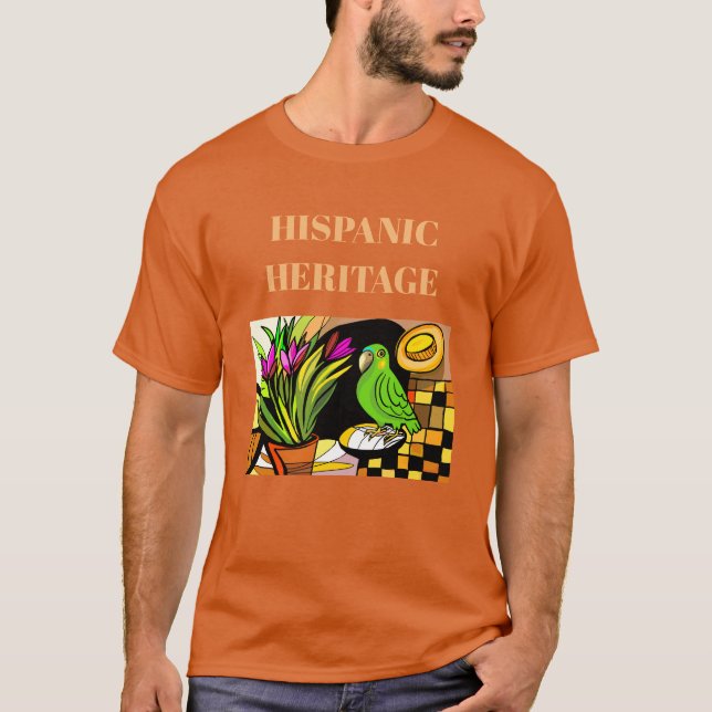 HISPANIC HERITAGE MONTH T-Shirt (Front)
