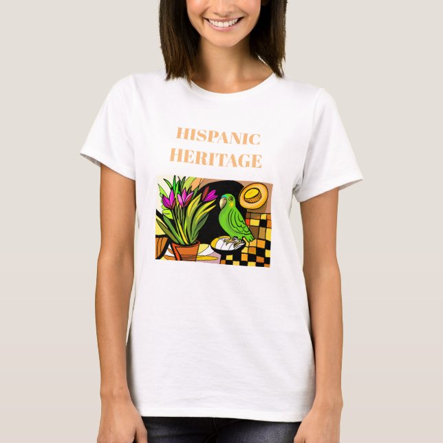 HISPANIC HERITAGE MONTH T-Shirt (Front)
