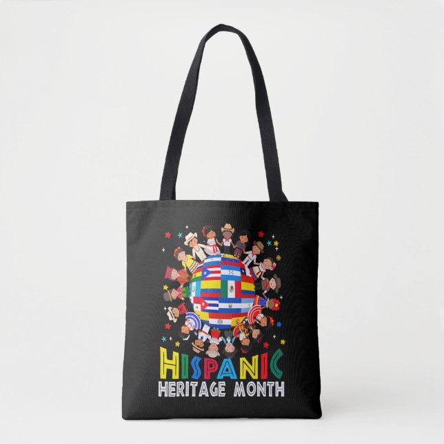 Hispanic Heritage Month Tote Bag (Front)