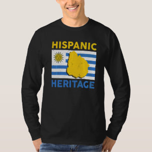 Hispanic Heritage Month Uruguaya Flag Kids Boys Gi T-Shirt