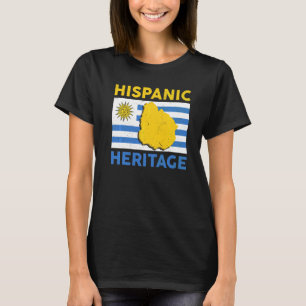 Hispanic Heritage Month Uruguaya Flag Kids Boys Gi T-Shirt